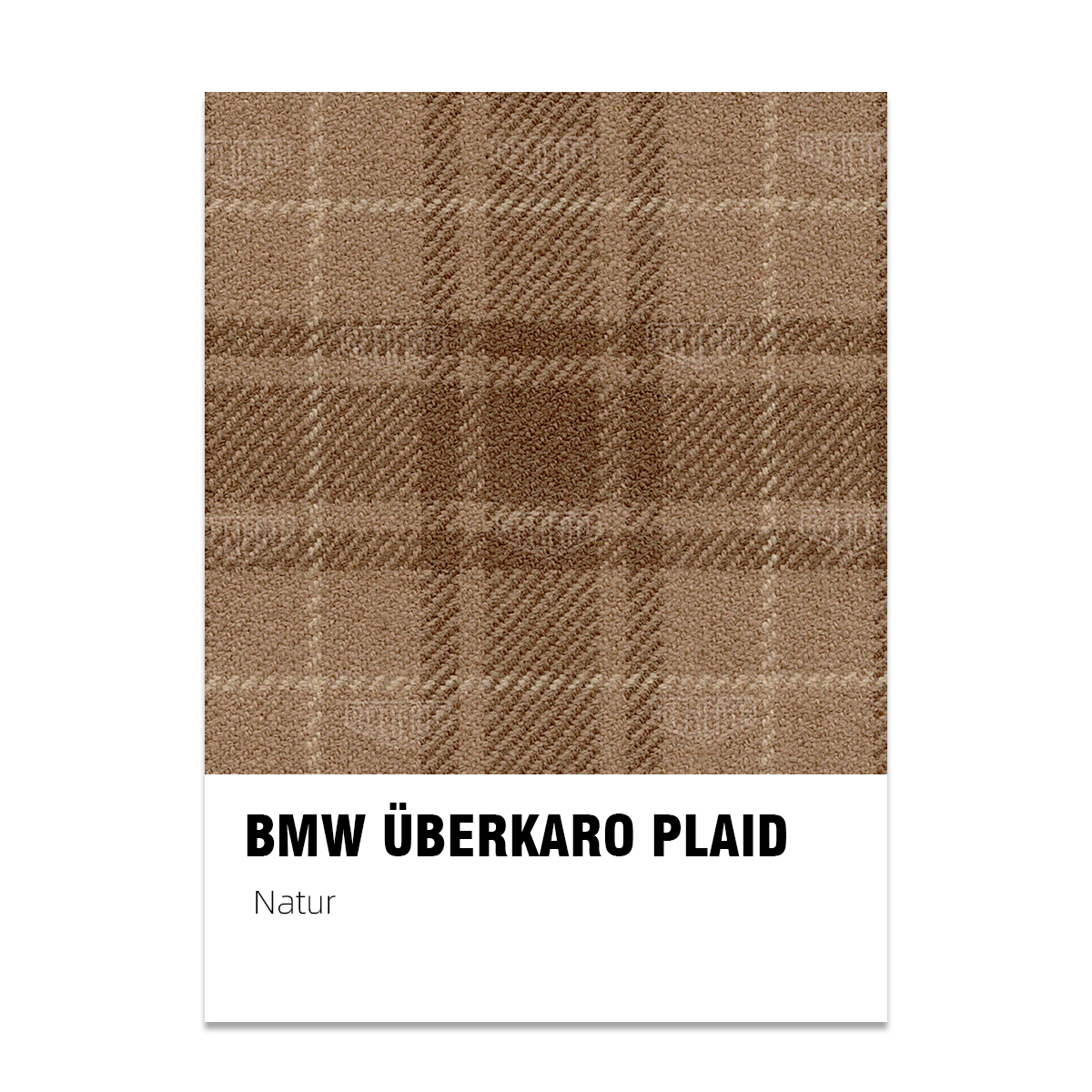 ÜBERKARO FABRIC FOR BMW - NATUR
