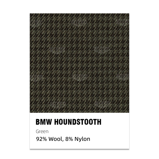 Houndstooth Fabric for BMW® - Green