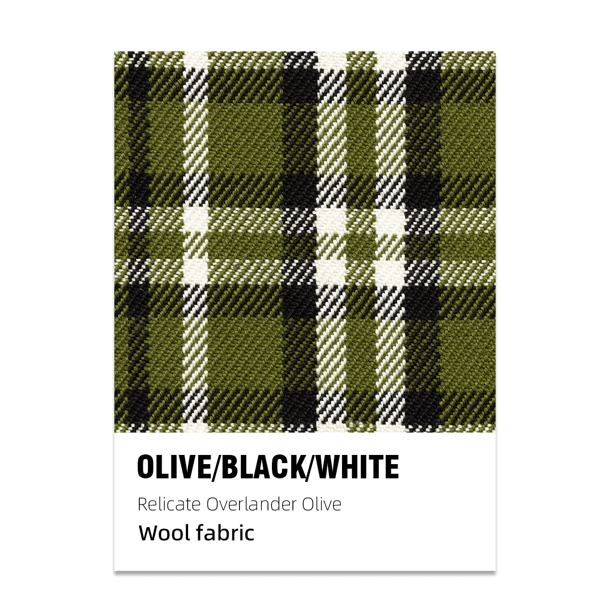 Relicate Overlander Seat Fabric - Olive