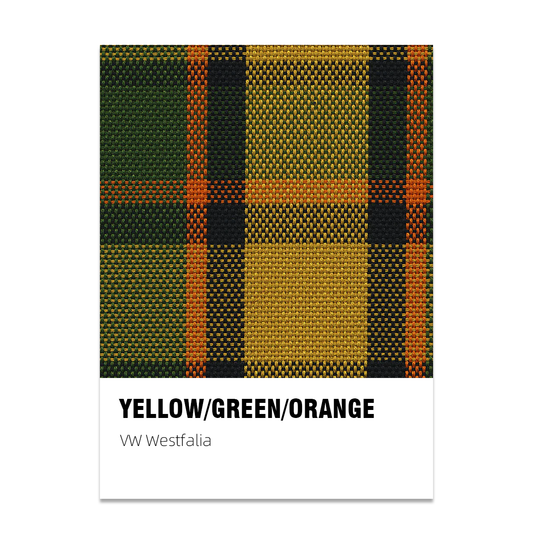 Westfalia Plaid Fabric - Yellow