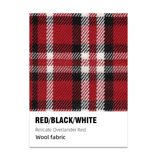 Relicate Overlander Seat Fabric - Red