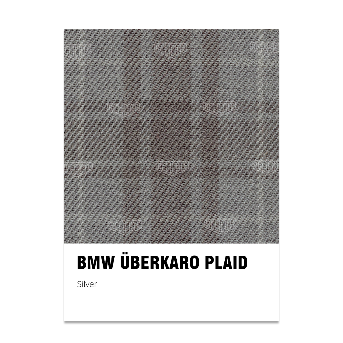 ÜBERKARO FABRIC FOR BMW - SILVER