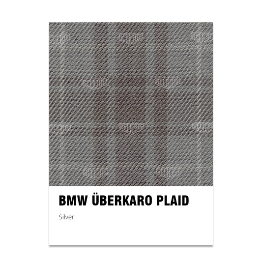 ÜBERKARO FABRIC FOR BMW - SILVER