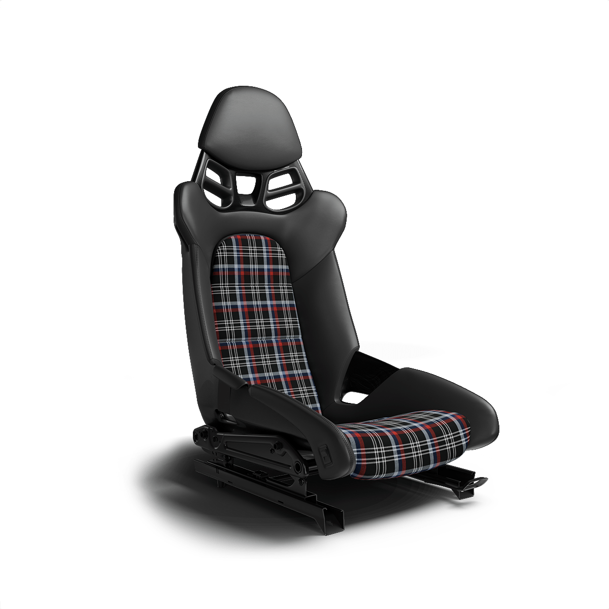 Spirit of Le Mans Plaid Fabric - Motorsport - M Color