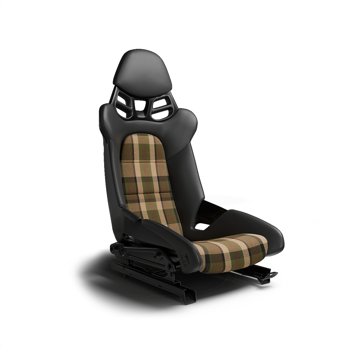 Westfalia Plaid Fabric - Brown