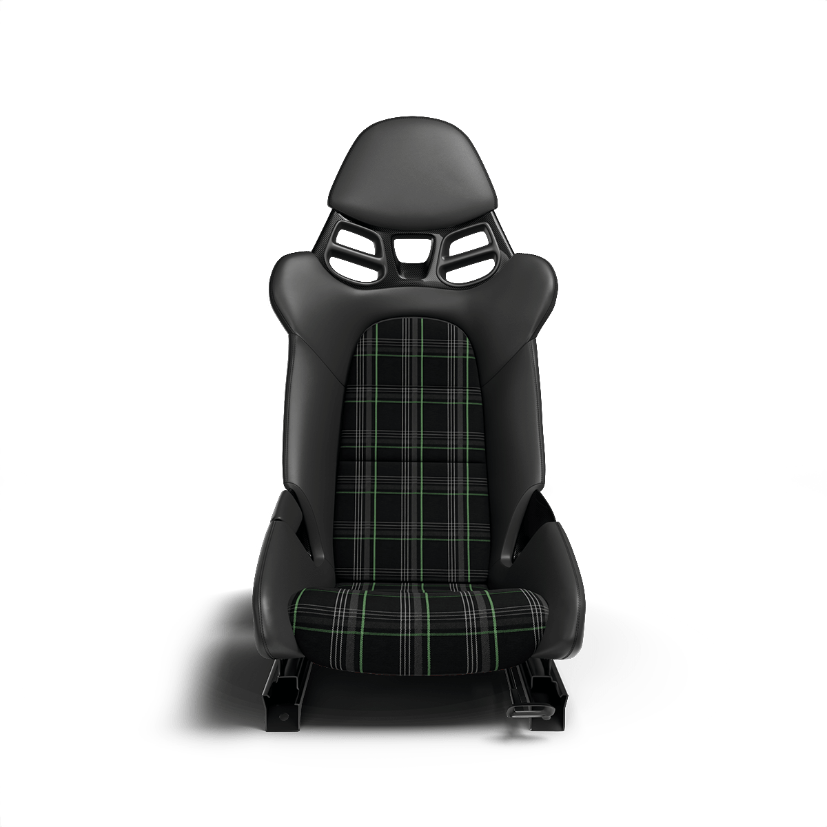 Golf MK7 Style Plaid Tartan Fabric - Green
