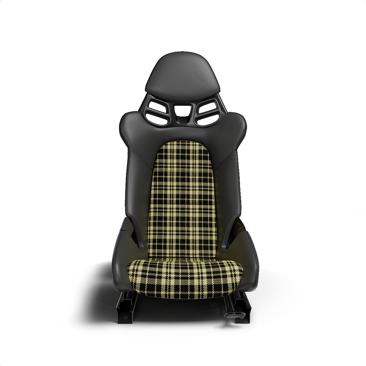 SPEC Series Plaid Fabric - Yellow / Black