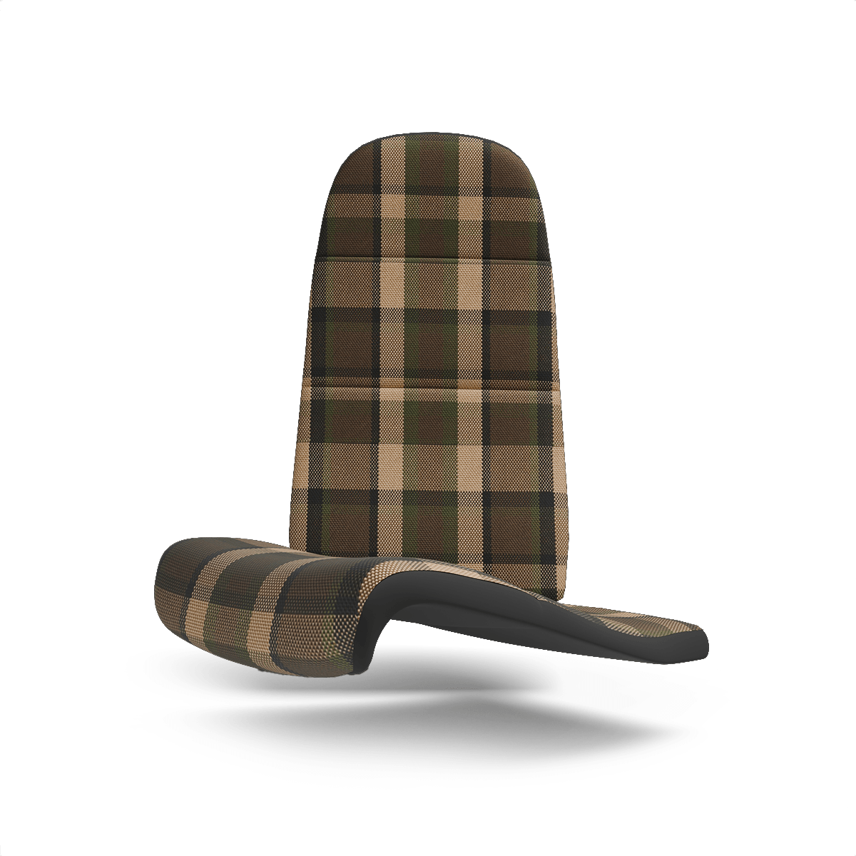 Westfalia Plaid Fabric - Brown