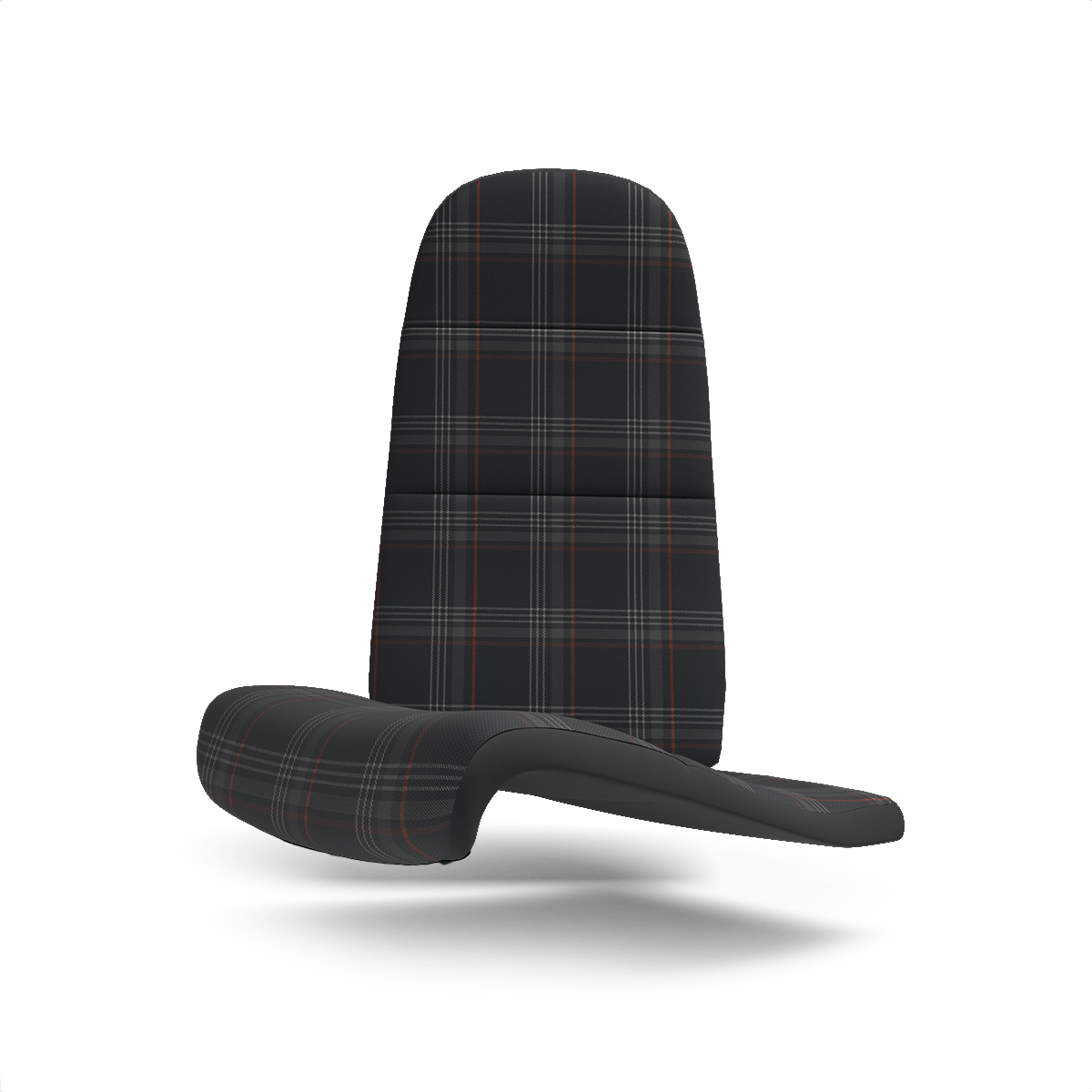 Golf MK7 Clark Plaid Tartan Fabric - Red