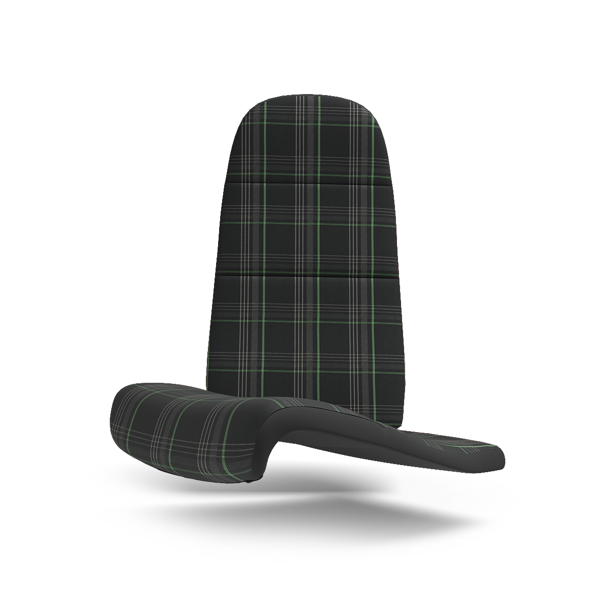 Golf MK7 Style Plaid Tartan Fabric - Green