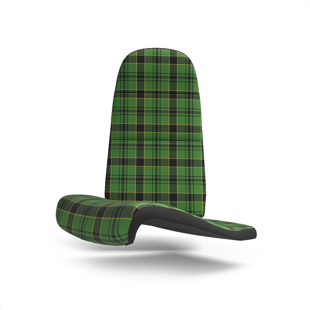 Spirit of Le Mans Plaid Fabric - Sublime - Green / Yellow / Black
