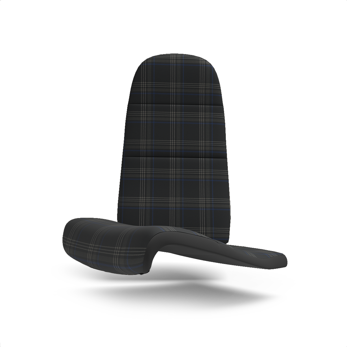 Golf MK7 Clark Plaid Tartan Fabric - Blue
