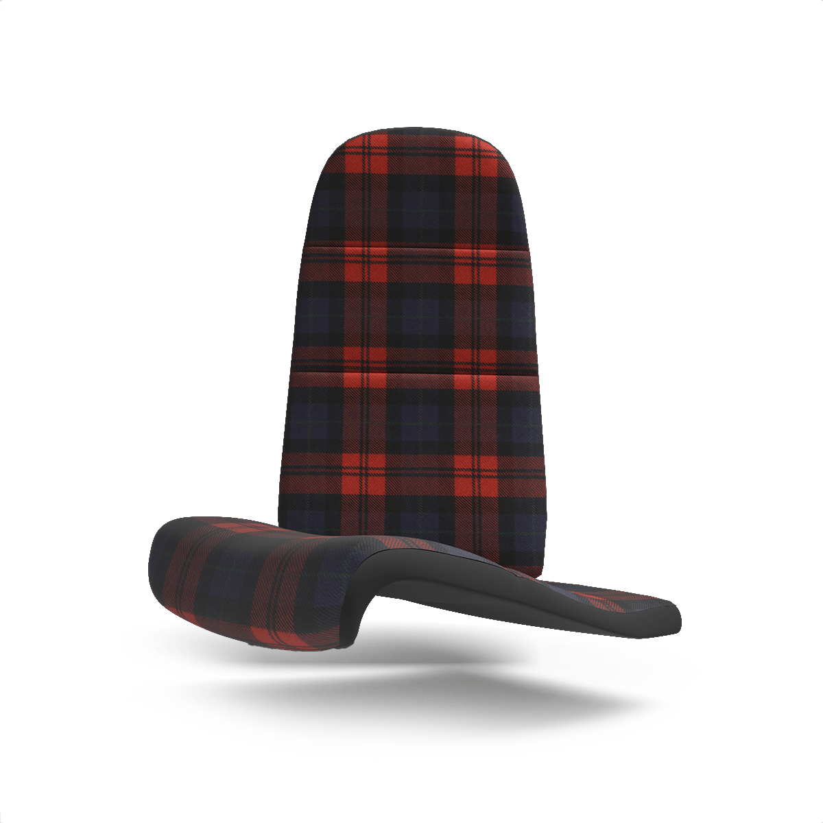 Porsche Schottenkaro Seat Fabric - Red / Blue