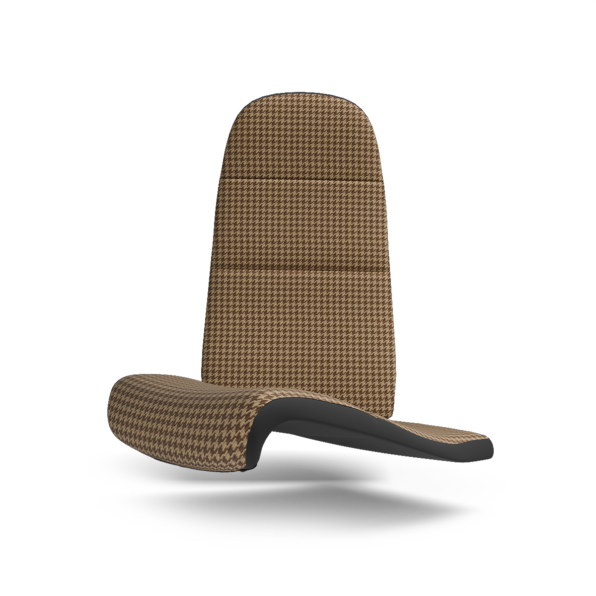 Houndstooth Seat Fabric - Baja Brown